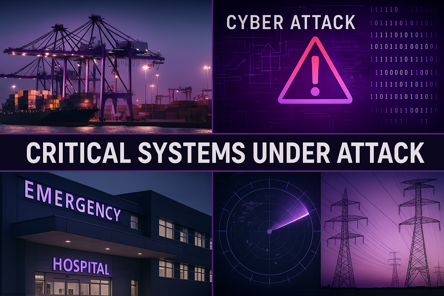 Critical infrastructure cyberattacks and outages – CTLM problem space